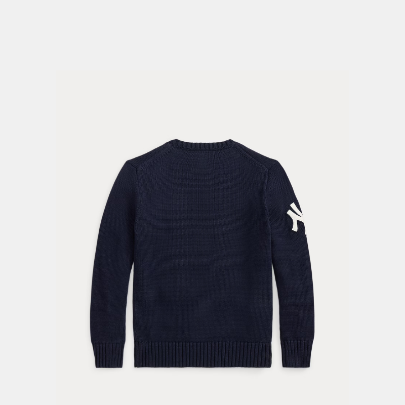 Strickpullover mit R&L Frontprint