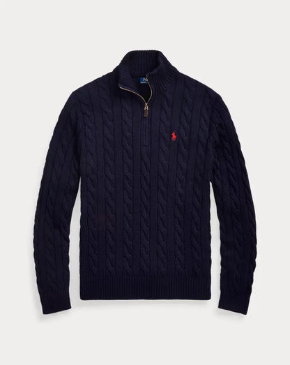 Nur für kurze Zeit: Sichern Sie sich 60 % Rabatt auf den Polo RL Quarter Zip Pullover!