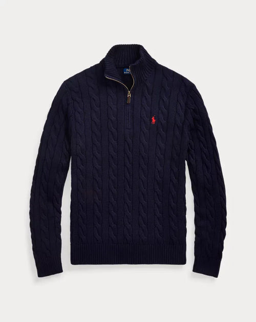 Nur für kurze Zeit: Sichern Sie sich 60 % Rabatt auf den Polo RL Quarter Zip Pullover!