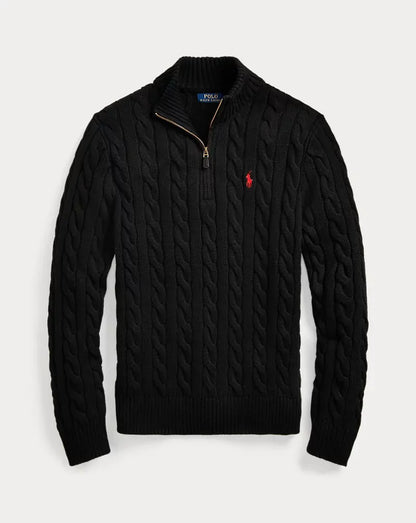 Nur für kurze Zeit: Sichern Sie sich 60 % Rabatt auf den Polo RL Quarter Zip Pullover!
