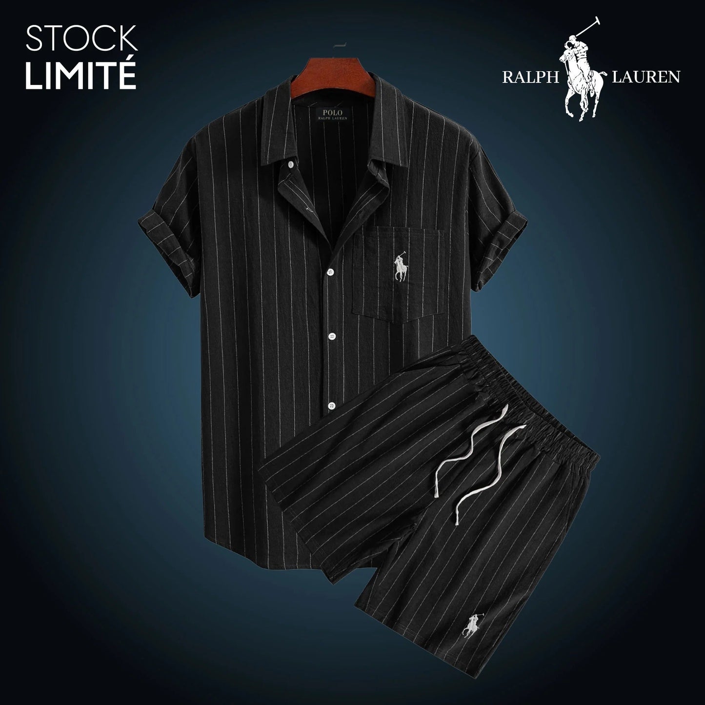 Exklusive Limited Edition: Stilvolles Set aus T-Shirt und Shorts.