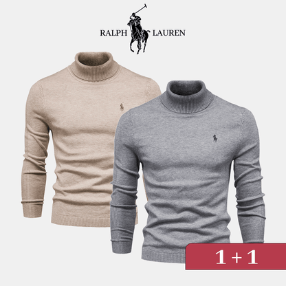 Eleganter Rollkragenpullover R&L 1+1 – Jetzt im Lagerverkauf erhältlich!