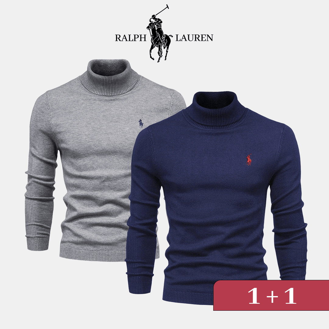 Eleganter Rollkragenpullover R&L 1+1 – Jetzt im Lagerverkauf erhältlich!
