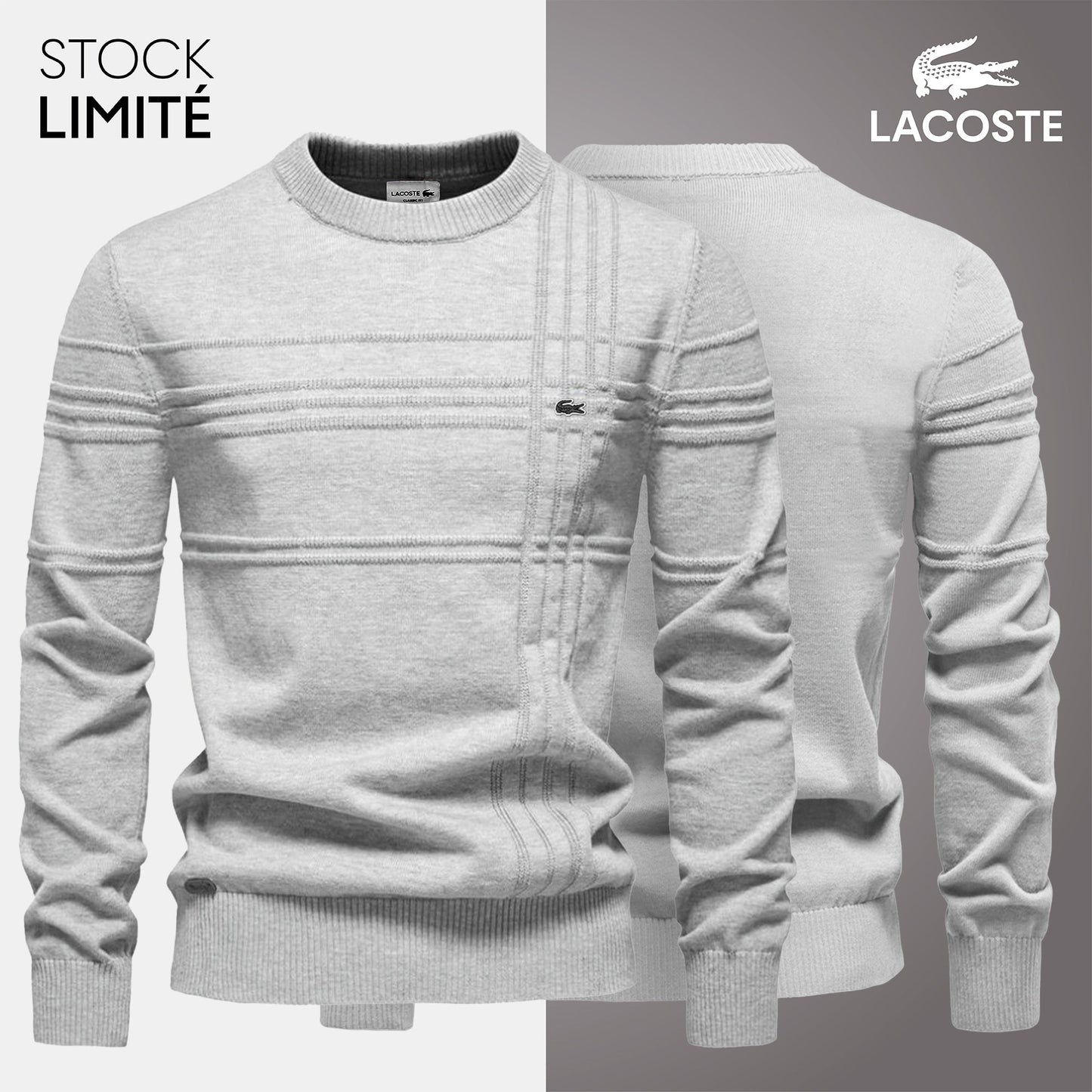 Strukturiertes Herren-Sweatshirt LC – Letzte Chance!